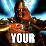 fat | A; YOUR; FATASS | image tagged in gifs,fatso,doctor fate | made w/ Imgflip video-to-gif maker