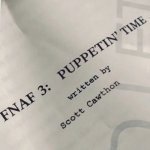 Five Nights At Freddy’s 3 Movie Script by Scott Cawthon