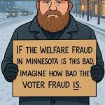 Maga holding sign meme