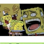 Spongbob 5 guys laughing mock 2