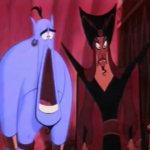 Genie mouth drop template