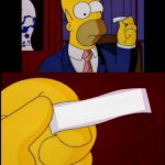 Homer Fortune Cookie
