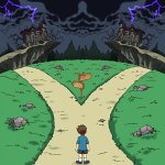 Two Paths (Both Dark)