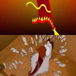 Boris is scared of matthew turn dragon | image tagged in boris is scared of who,dragon,deviantart | made w/ Imgflip meme maker