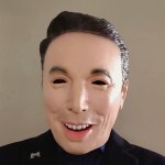 Lifelike Elon Musk Mask