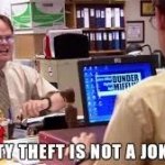 identify theft is not a joke Jim