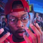 fega looking at hands meme