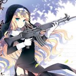 Nun with a gun