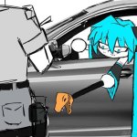 Stealing officers gun with my dino grabby