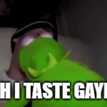 gayness/ | MHHH I TASTE GAYNESS | image tagged in gifs,gay jokes | made w/ Imgflip video-to-gif maker