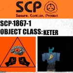 SCP-1867-1 De sing