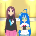 Osaka (my baby squirrel) and Konata (my princess)