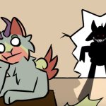 Sheepie through the wall