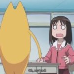 Osaka is creeped out by The Grinch template