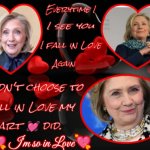 Hillary Heart Throb I'm in Love