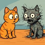 A cat’s greattest fear