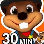 Billy the beaver wearing a cowboy