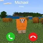Minecraft Michael meme