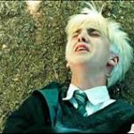 Draco Malfoy on the ground