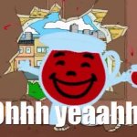 koolaid man gif GIF Template