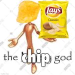 the chip god meme