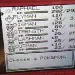 My pokemon blue team