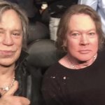 Mickey Rourke and Axel Rose