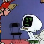 Mr.Chips Telling Scooter To Sit Down