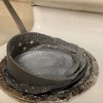 burnt pan