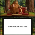 Boog and Elliot are watching the blank meme meme