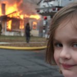 Arson baby burning house