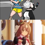 Workout music (female version) template