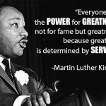 MLK Jr. Quote on Greatness