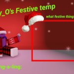 Os festive announcement meme