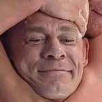 Cena in a headlock