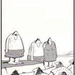 Bragging Caveman Far Side