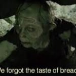 Gollum forgot