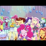 Equestria Girls dancing to the march