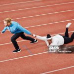 Running to the finish line