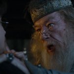 Dumbledor asked camly