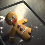 Angry Gingerbread Man meme