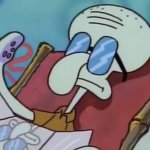 Squidward lounge chair