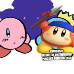 meta knight looms over you meme