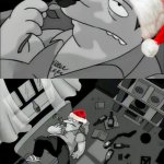 barney gumble santa hat