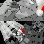 barney gumble santa hat