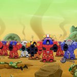 Space King gun pointing