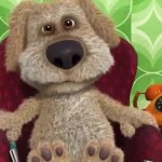 Talking Ben Puff GIF Template