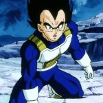 Vegeta shocked