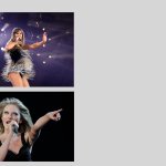 Taylor Swift Hands up and pointing