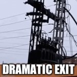 See ya laiter! | DRAMATIC EXIT | image tagged in gifs,memes,explosion,bird | made w/ Imgflip video-to-gif maker